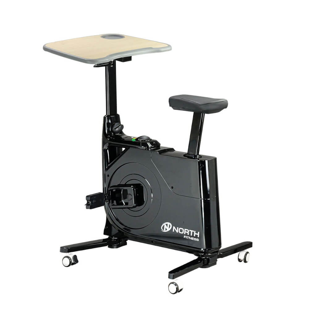 จักรยานนั่งปั่นพร้อมโต๊ะ NORTH FITNESS BIKE2 สีดำ_0